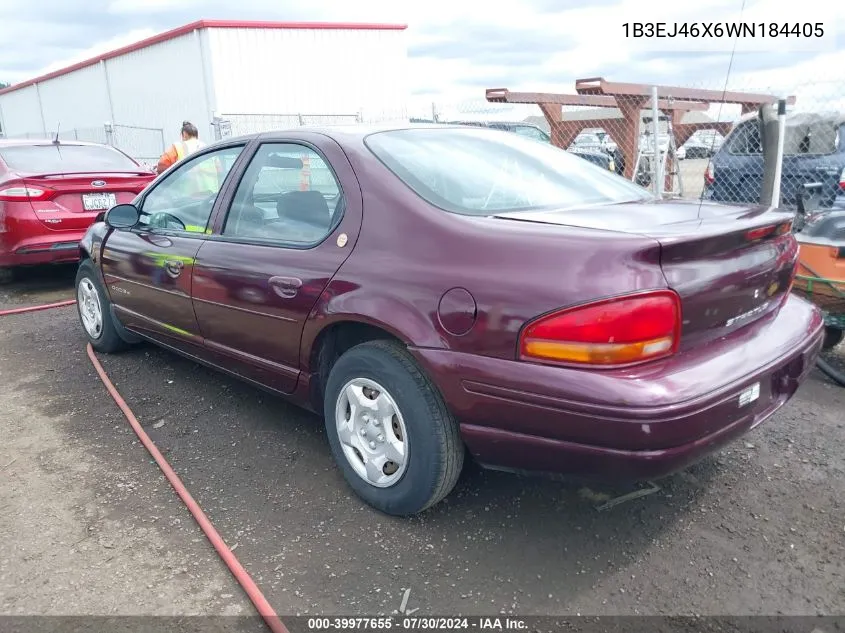 1B3EJ46X6WN184405 1998 Dodge Stratus