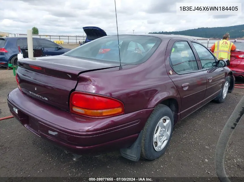 1B3EJ46X6WN184405 1998 Dodge Stratus