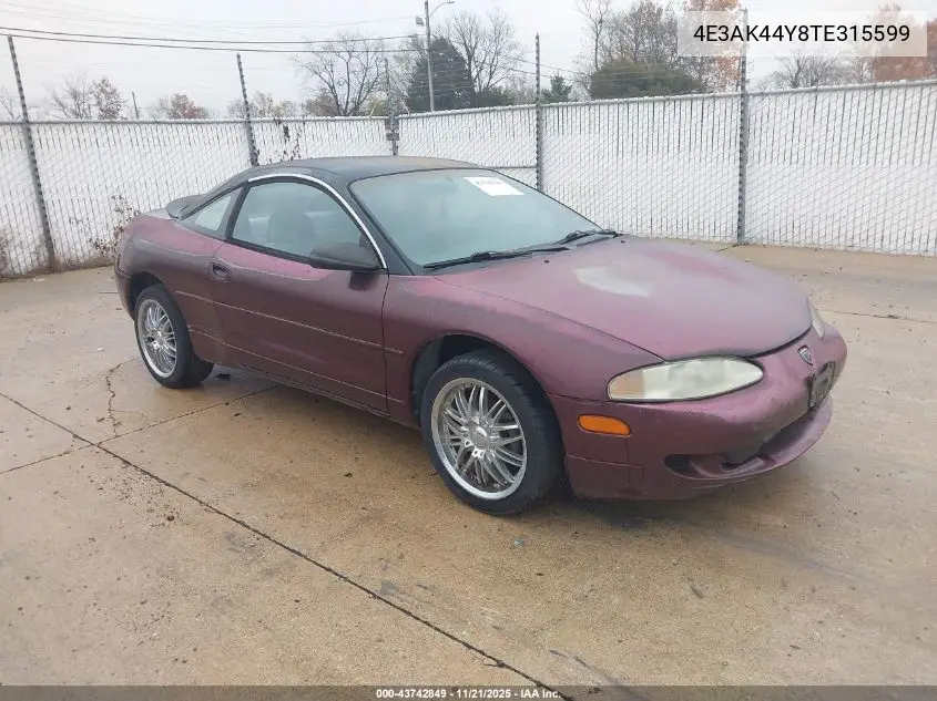 4E3AK44Y8TE315599 1996 Eagle Talon Esi