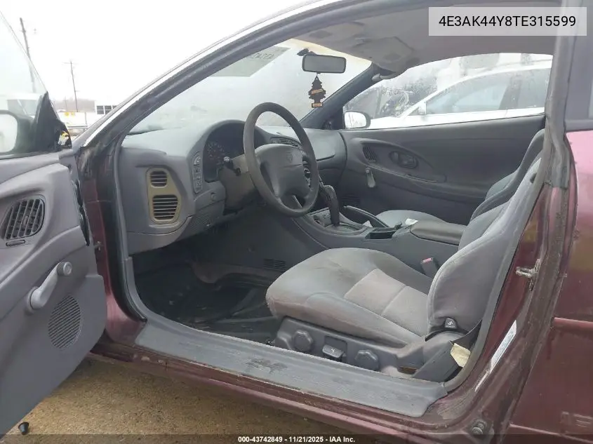 4E3AK44Y8TE315599 1996 Eagle Talon Esi