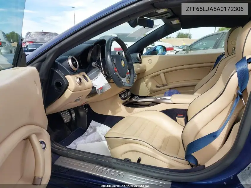 ZFF65LJA5A0172306 2010 Ferrari California