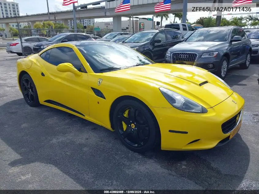 ZFF65LJA2A0171436 2010 Ferrari California