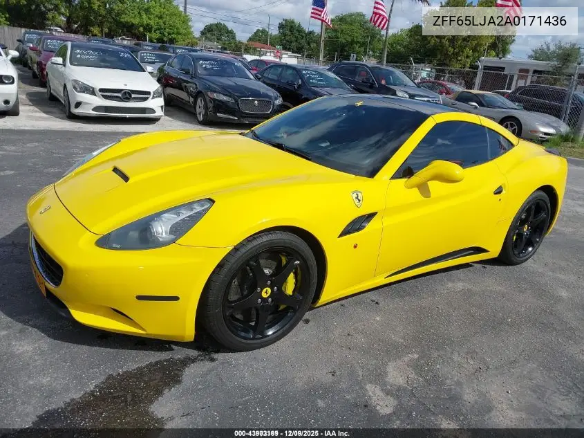 ZFF65LJA2A0171436 2010 Ferrari California