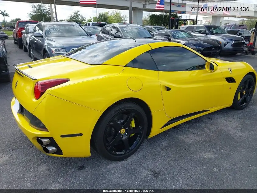 ZFF65LJA2A0171436 2010 Ferrari California