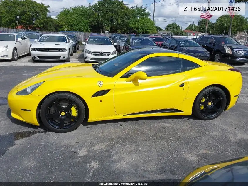 ZFF65LJA2A0171436 2010 Ferrari California