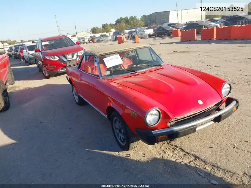 124CS20153525 1979 Fiat 129 Spider