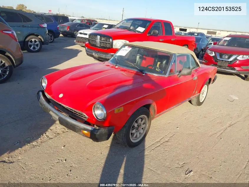124CS20153525 1979 Fiat 129 Spider