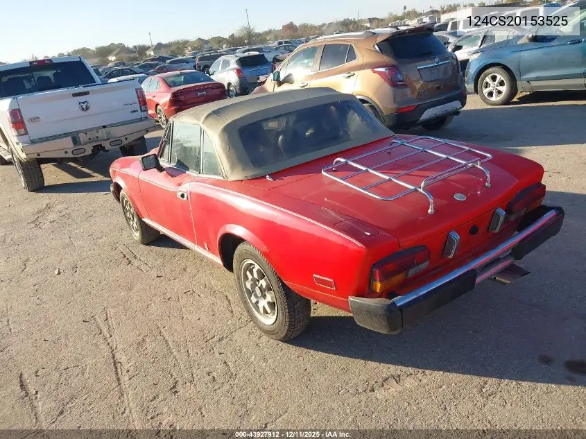124CS20153525 1979 Fiat 129 Spider