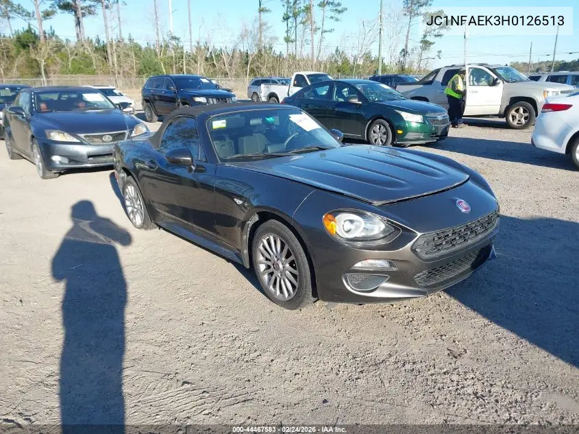 JC1NFAEK3H0126513 2017 Fiat 124 Spider Classica