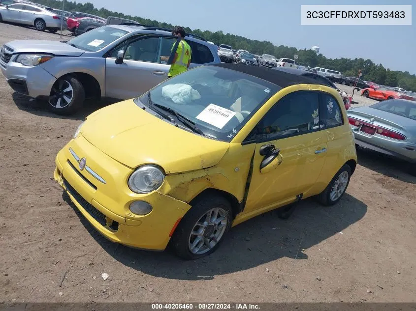 3C3CFFDRXDT593483 2013 Fiat 500C Pop