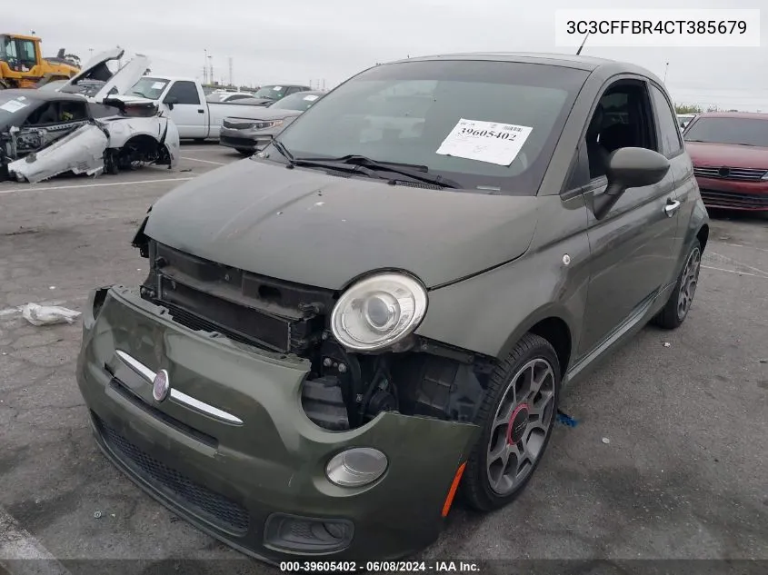 3C3CFFBR4CT385679 2012 Fiat 500 Sport