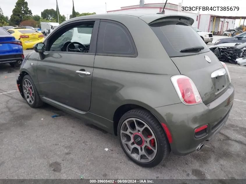 3C3CFFBR4CT385679 2012 Fiat 500 Sport