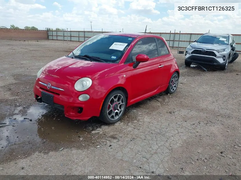 3C3CFFBR1CT126325 2012 Fiat 500 Sport