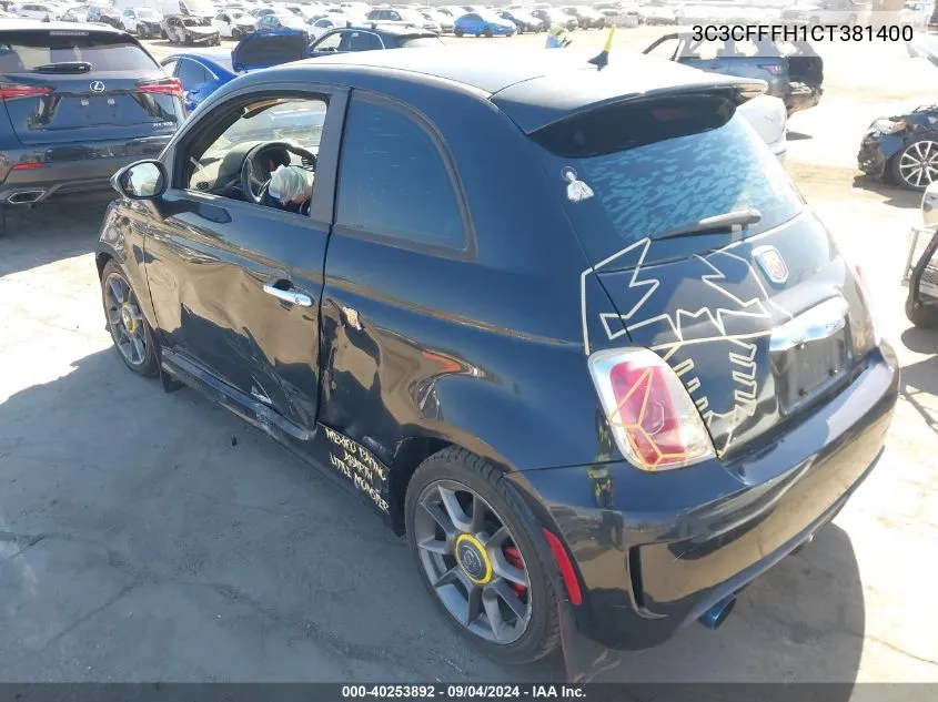 3C3CFFFH1CT381400 2012 Fiat 500 Abarth