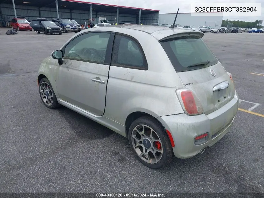 3C3CFFBR3CT382904 2012 Fiat 500 Sport