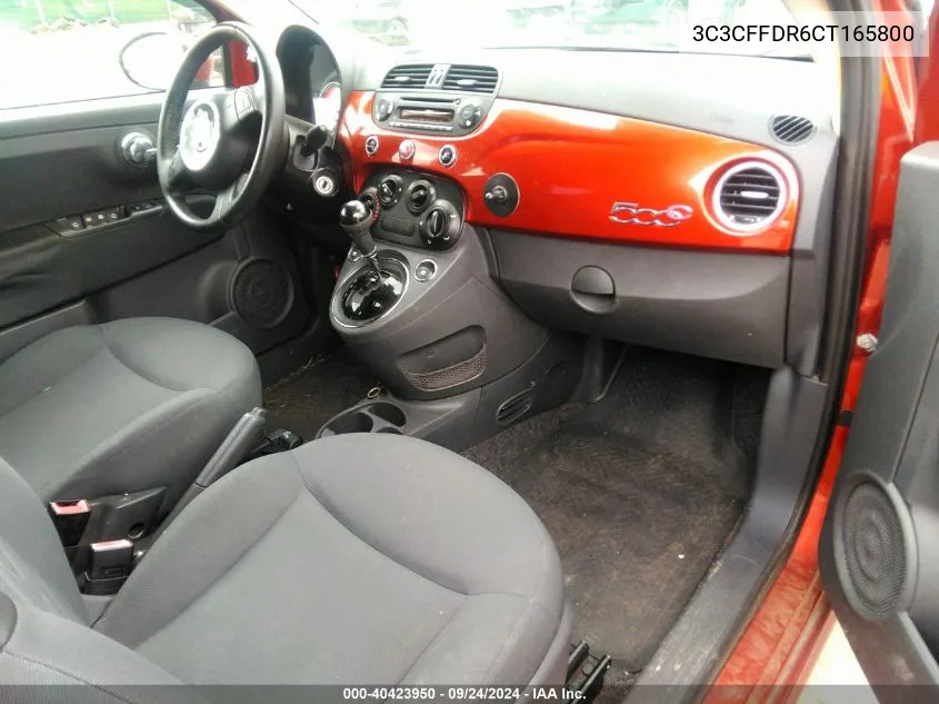 3C3CFFDR6CT165800 2012 Fiat 500 Pop