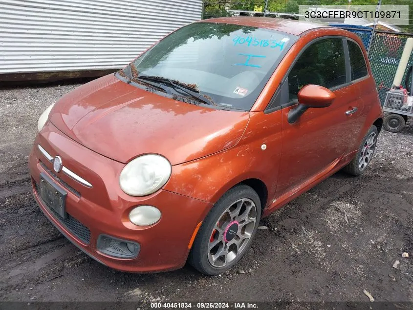 3C3CFFBR9CT109871 2012 Fiat 500 Sport