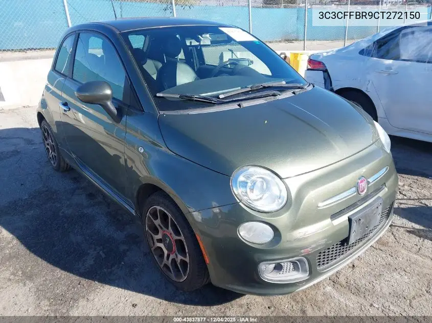 3C3CFFBR9CT272150 2012 Fiat 500 Sport