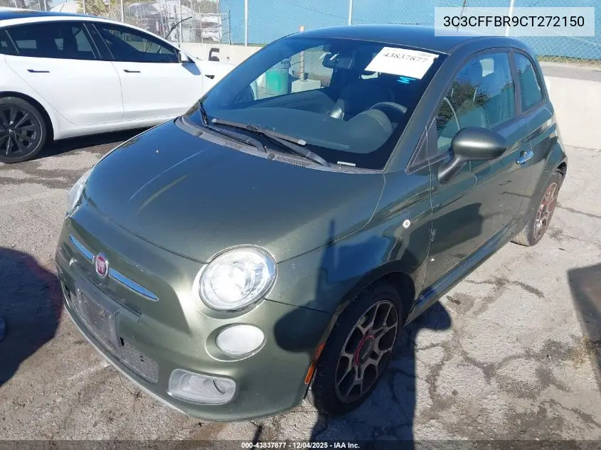 3C3CFFBR9CT272150 2012 Fiat 500 Sport