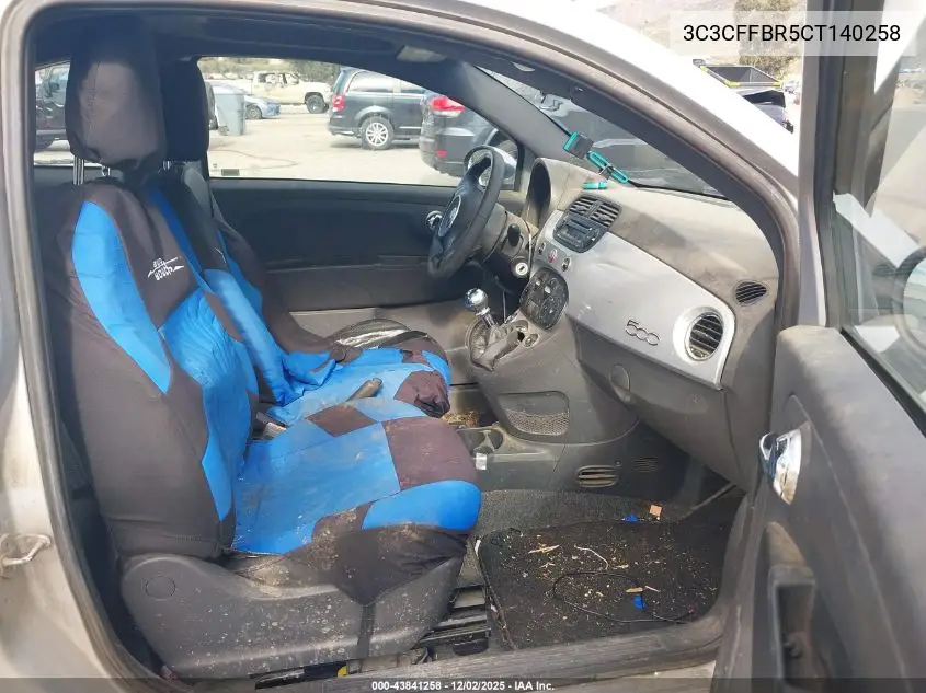 3C3CFFBR5CT140258 2012 Fiat 500 Sport