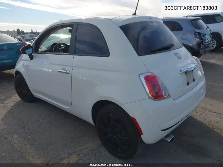 3C3CFFAR8CT183803 2012 Fiat 500 Pop
