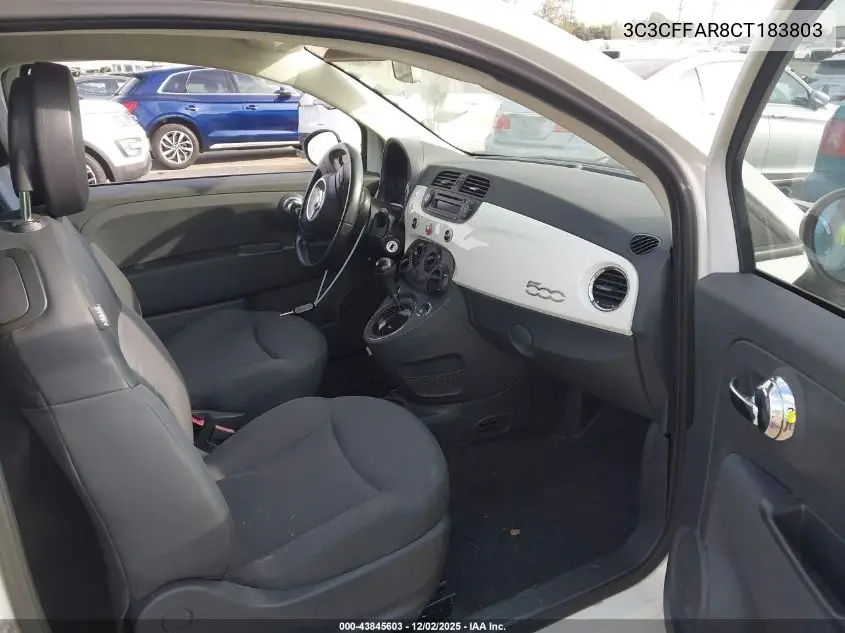 3C3CFFAR8CT183803 2012 Fiat 500 Pop