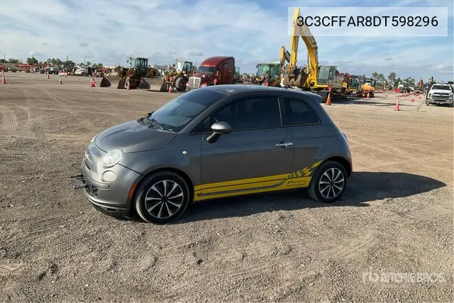 3C3CFFAR8DT598296 2013 Fiat 500 2013 Fiat 500 Automobile