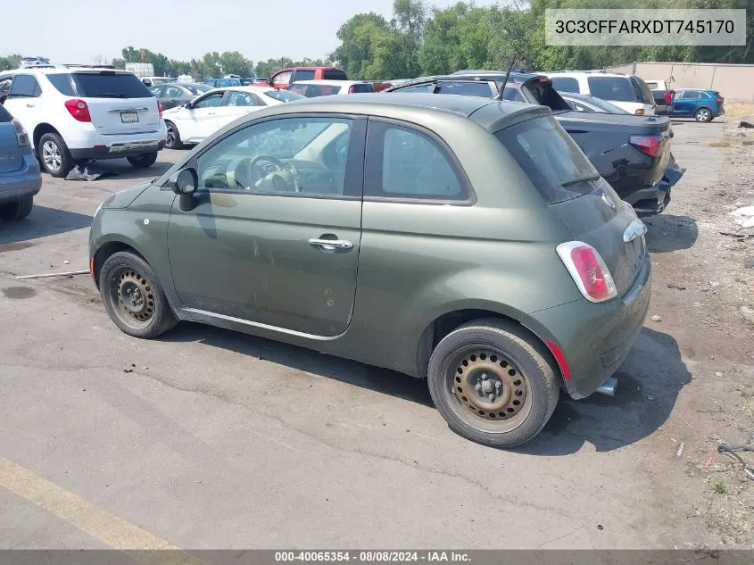 3C3CFFARXDT745170 2013 Fiat 500 Pop