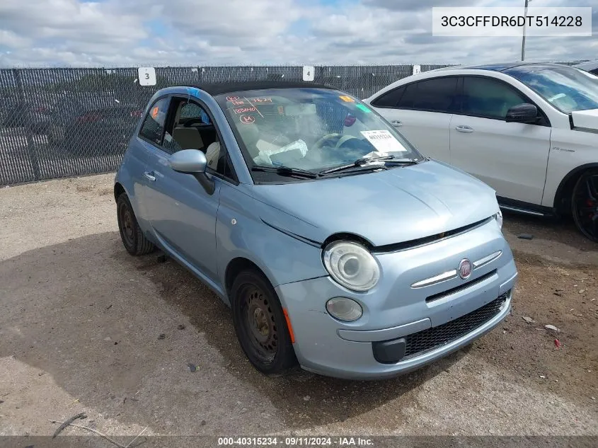 3C3CFFDR6DT514228 2013 Fiat 500 Pop