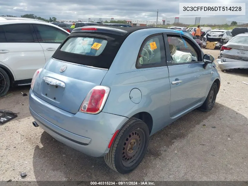 3C3CFFDR6DT514228 2013 Fiat 500 Pop