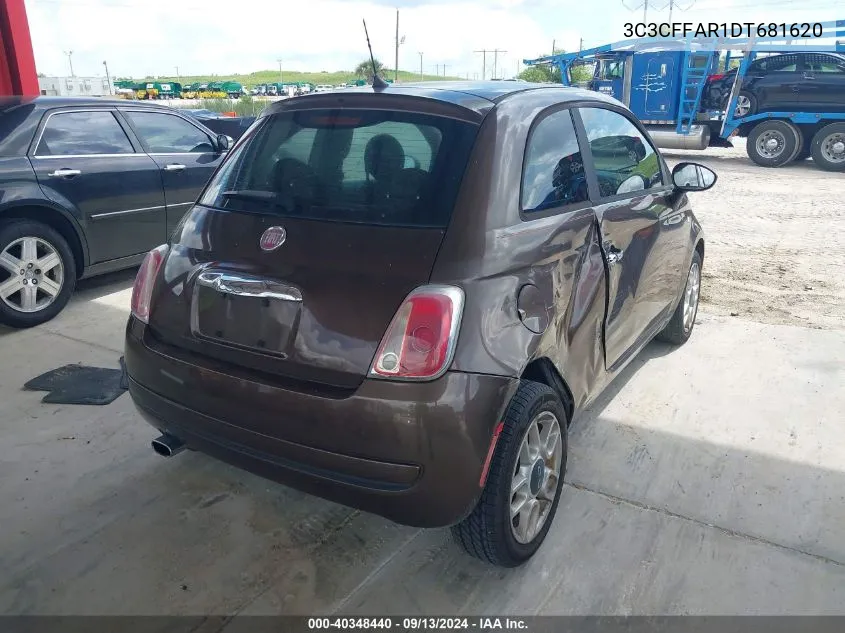 3C3CFFAR1DT681620 2013 Fiat 500 Pop