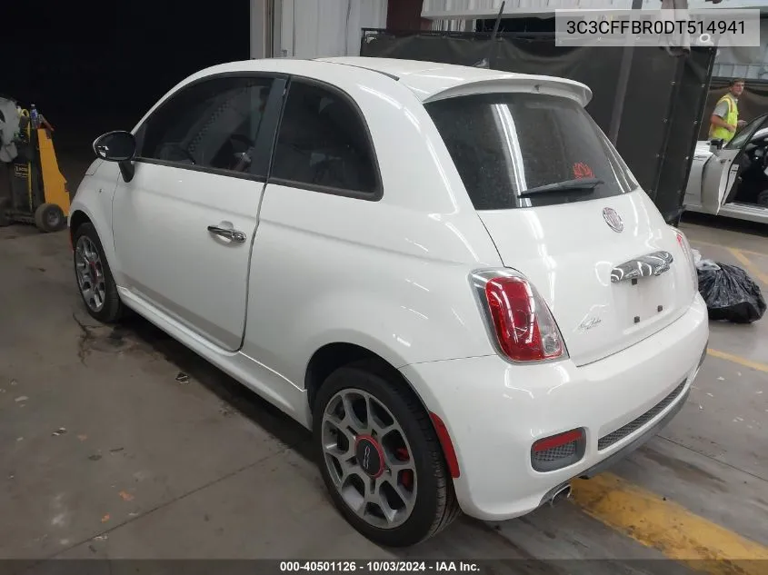 3C3CFFBR0DT514941 2013 Fiat 500 Sport