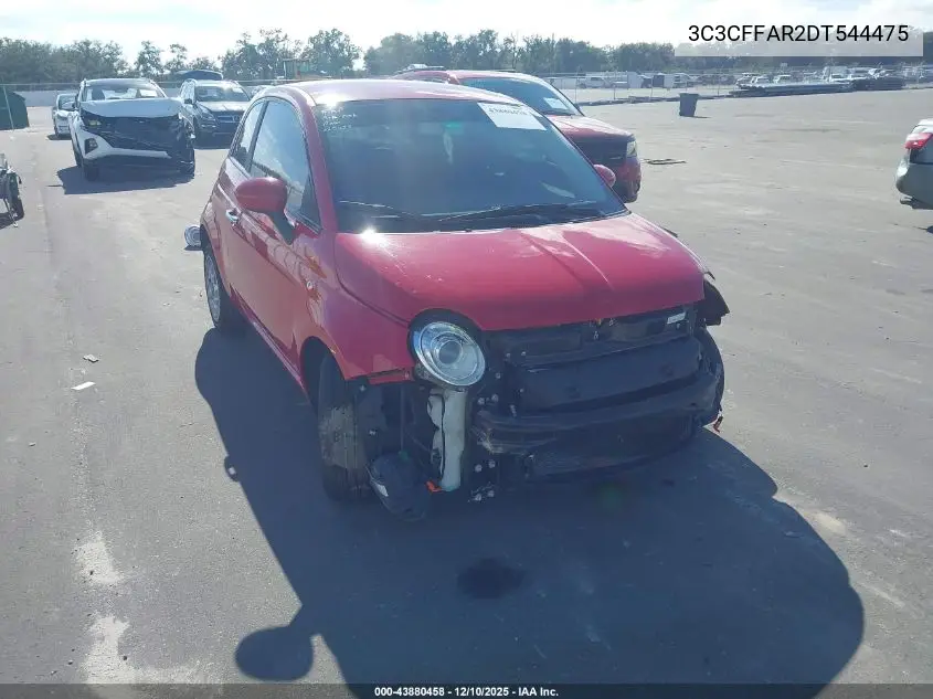 3C3CFFAR2DT544475 2013 Fiat 500 Pop