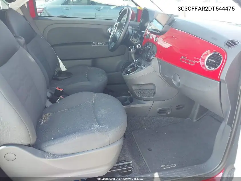 3C3CFFAR2DT544475 2013 Fiat 500 Pop