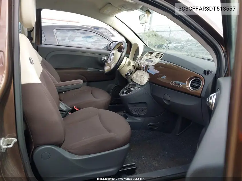 3C3CFFAR3DT513557 2013 Fiat 500 Pop
