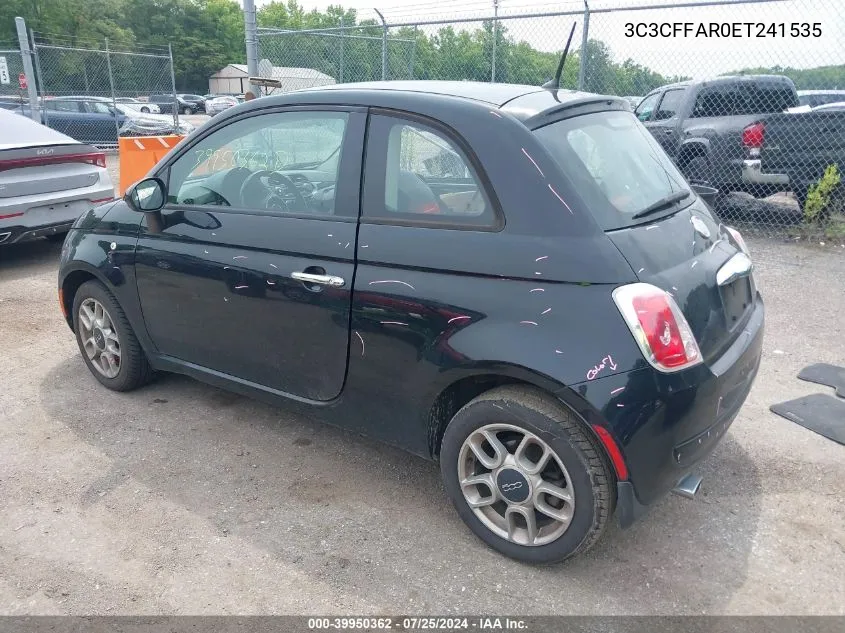 3C3CFFAR0ET241535 2014 Fiat 500 Pop