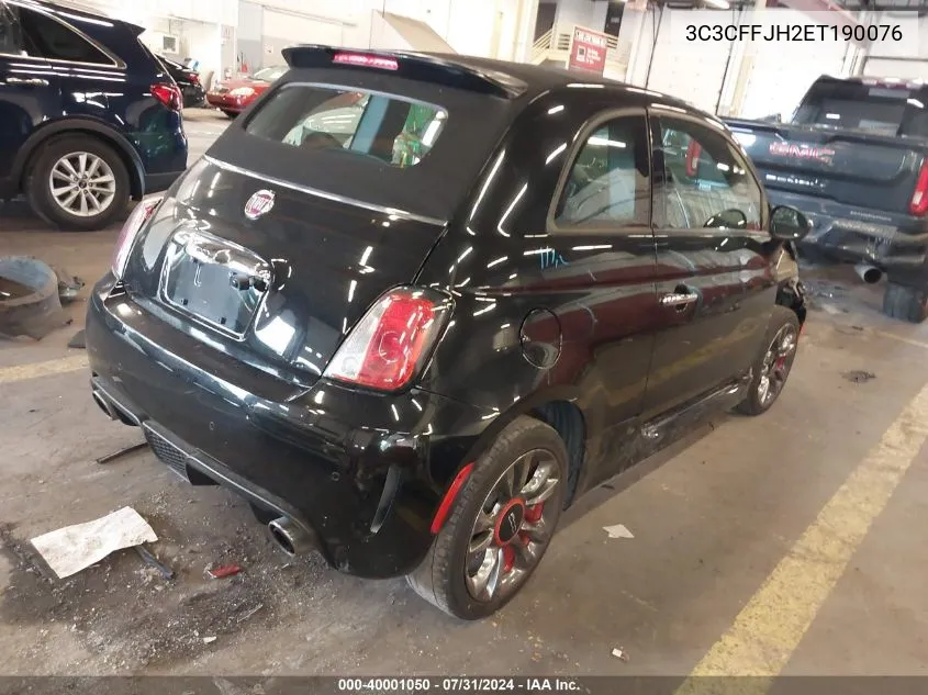 3C3CFFJH2ET190076 2014 Fiat 500C Gq Edition