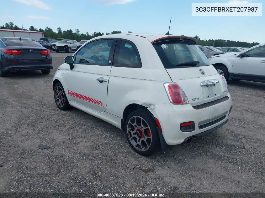 3C3CFFBRXET207987 2014 Fiat 500 Sport