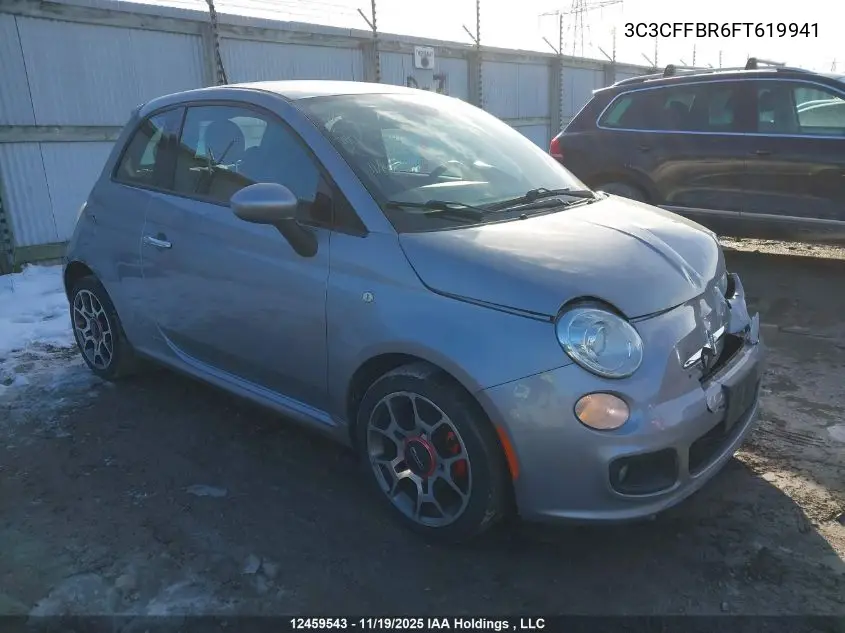 3C3CFFBR6FT619941 2015 Fiat 500 Sport