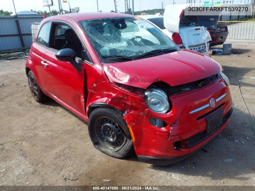 3C3CFFARXFT539270 2015 Fiat 500 Pop