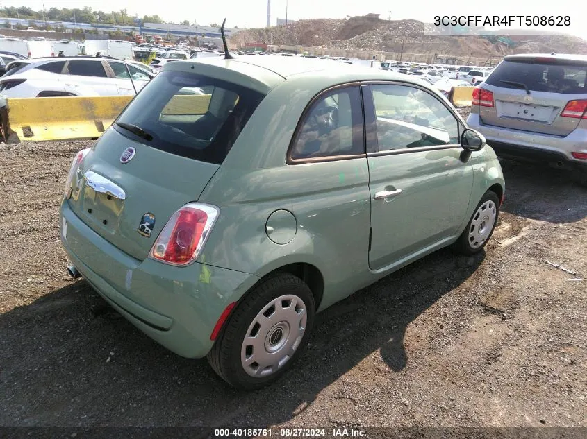 3C3CFFAR4FT508628 2015 Fiat 500 Pop