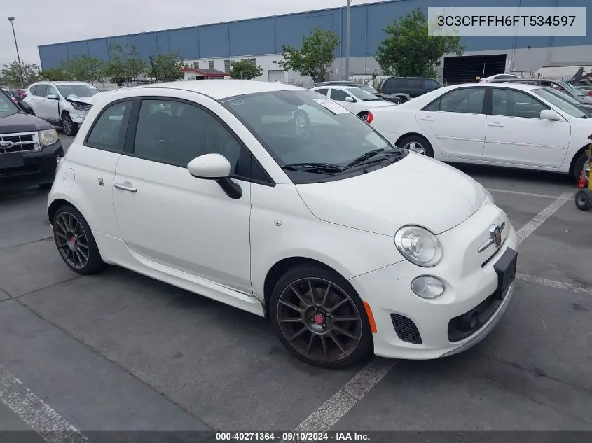 3C3CFFFH6FT534597 2015 Fiat 500 Abarth