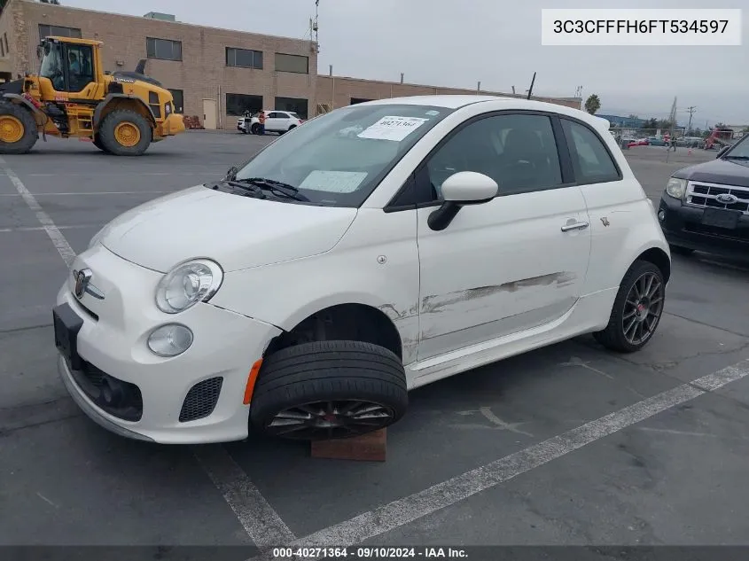 3C3CFFFH6FT534597 2015 Fiat 500 Abarth