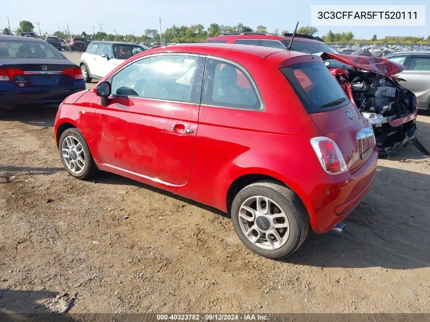 3C3CFFAR5FT520111 2015 Fiat 500 Pop