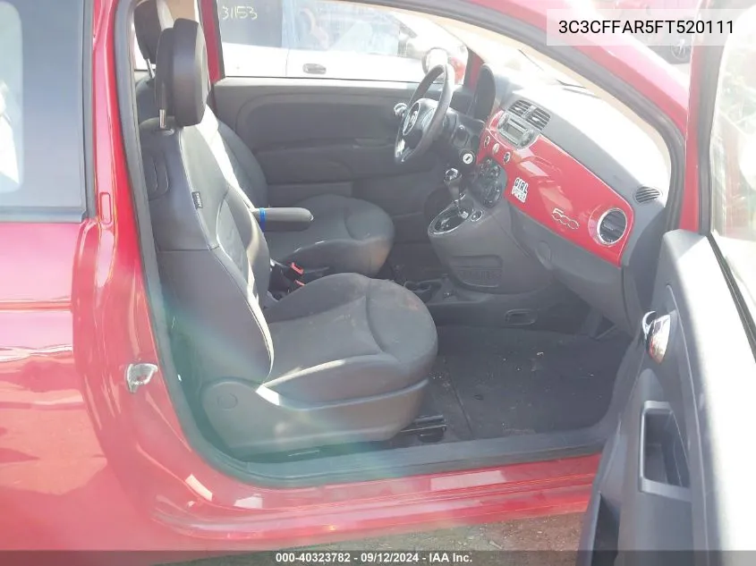 3C3CFFAR5FT520111 2015 Fiat 500 Pop