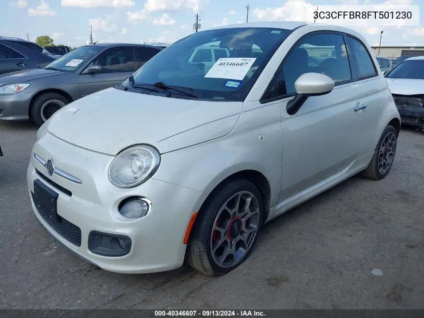 3C3CFFBR8FT501230 2015 Fiat 500 Sport