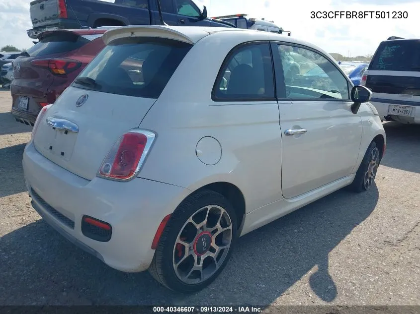 3C3CFFBR8FT501230 2015 Fiat 500 Sport