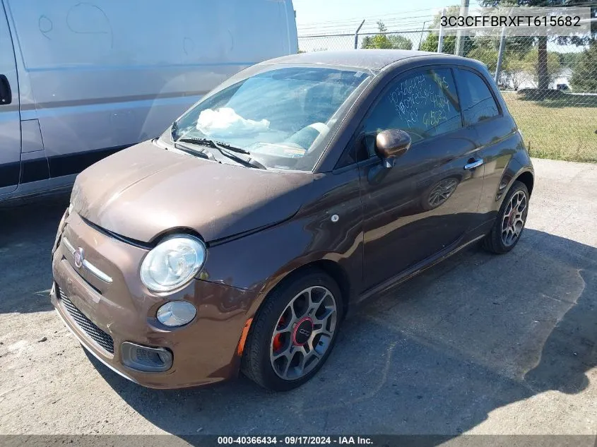 3C3CFFBRXFT615682 2015 Fiat 500 Sport