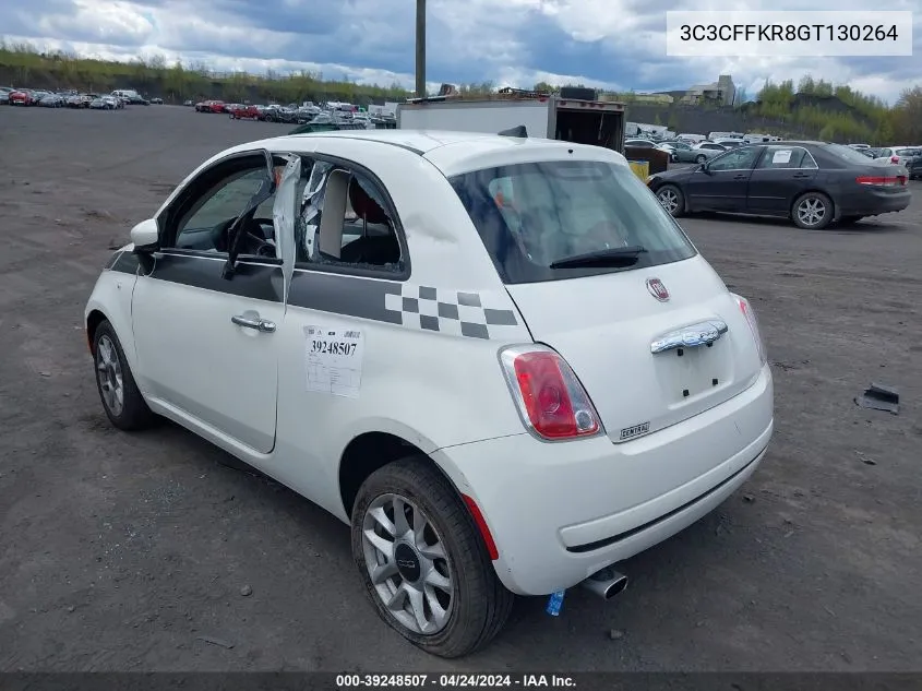 3C3CFFKR8GT130264 2016 Fiat 500 Easy