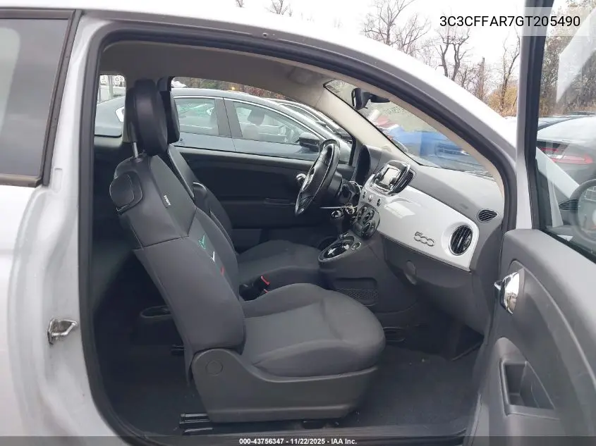 3C3CFFAR7GT205490 2016 Fiat 500 Pop
